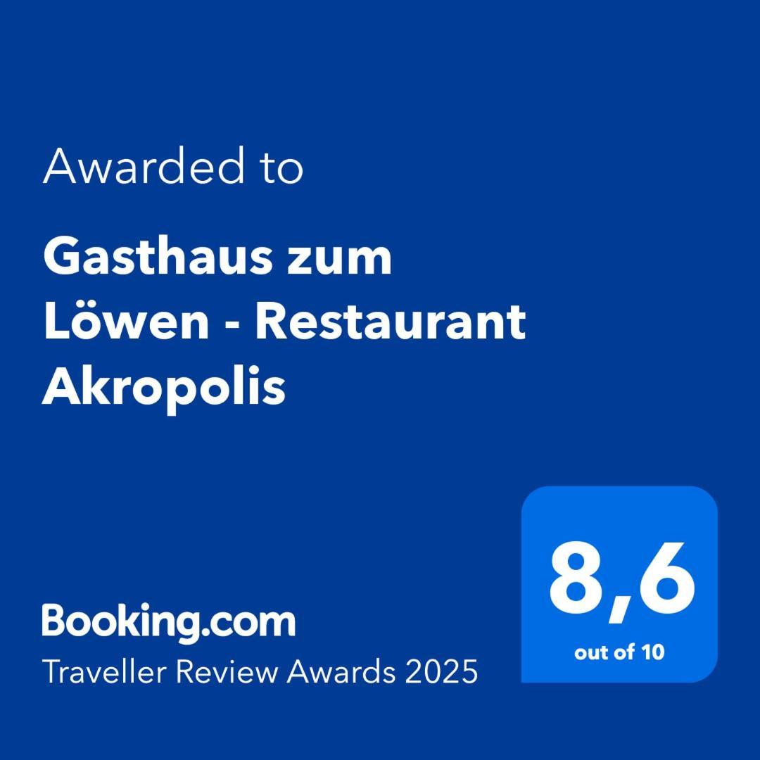 Gasthaus Zum Loewen - Restaurant Akropolis Hausach Kültér fotó