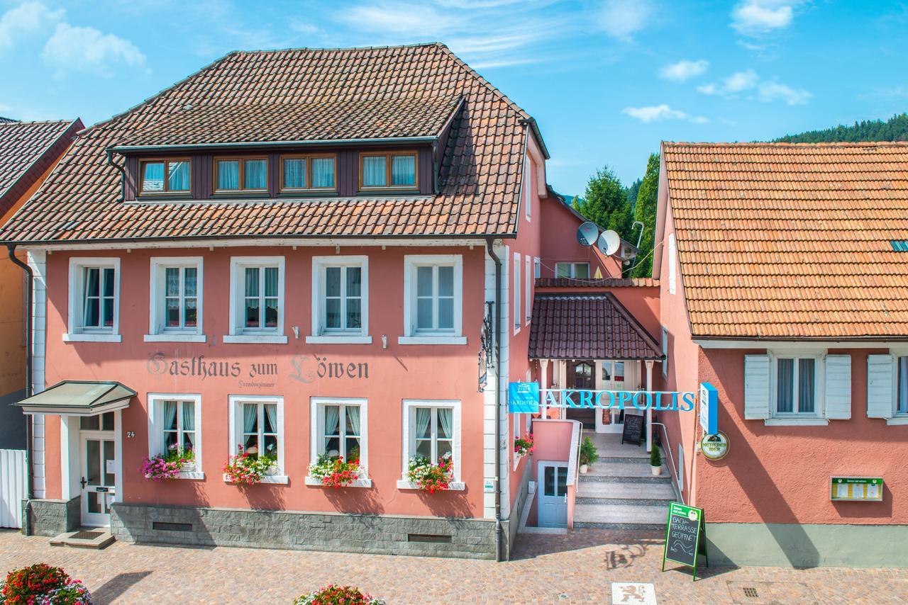 Gasthaus Zum Loewen - Restaurant Akropolis Hausach Kültér fotó